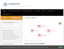Tablet Screenshot of laboiteatice.fr